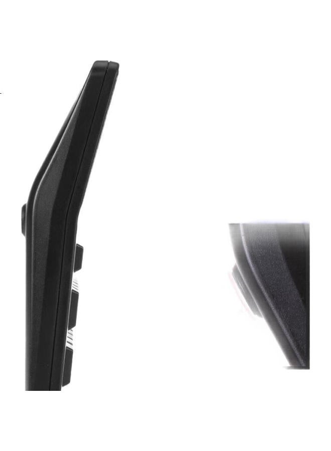 Deli Metal Panel Desktop Office Calculator, Financial Calculator, Wear-Resistant Buttons Desktop Calculator, Office Supplies, Silver 1674 - Image 3