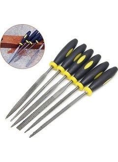 BarkoFix File Set 6 Piece Set Rasp File 160 mm Mini File Hobby Rasp Set  - Image 1