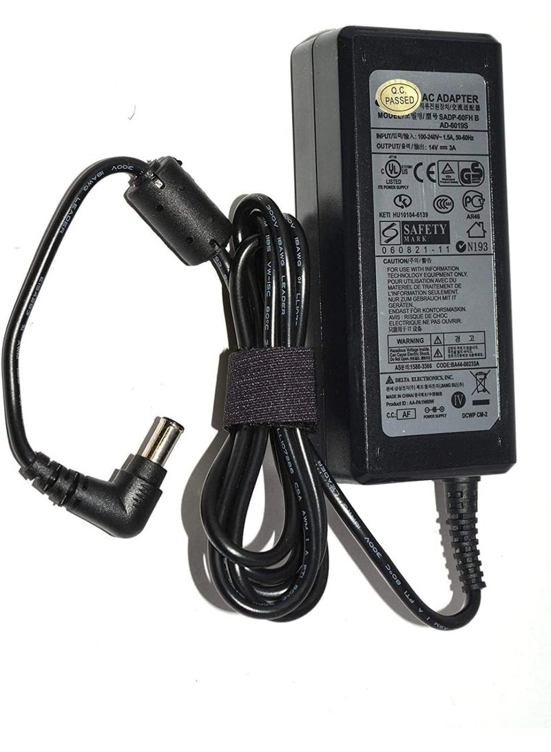Zexen محول طاقة 14 فولت 3 أمبير AC-DC لشاشة سامسونج LED الأصلية - Image 1