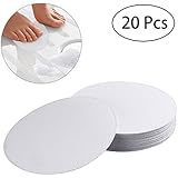 OUNONA OUNONA 20 PCS Non-Slip Safety Shower Treads 10CM PEVA Anti-slip Discs Tape Non Slip Stickers for Tubs Bath (Clear) - Image 1
