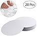 OUNONA OUNONA 20 PCS Non-Slip Safety Shower Treads 10CM PEVA Anti-slip Discs Tape Non Slip Stickers for Tubs Bath (Clear) - Image 2