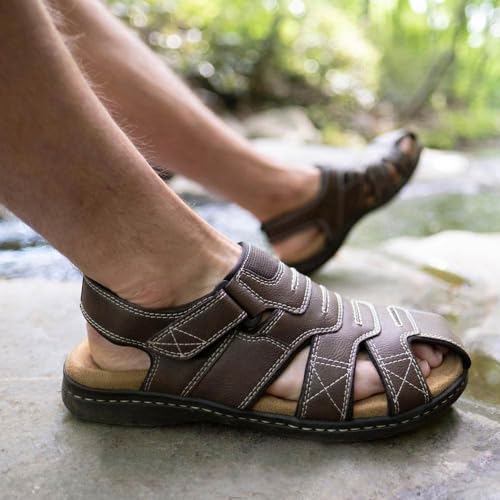 Dockers Men's Searose Sandal, Black, 14 M US - Image 2