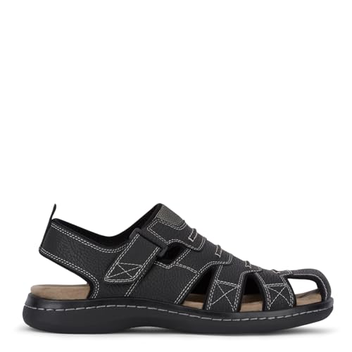 Dockers Men's Searose Sandal, Black, 14 M US - Image 3