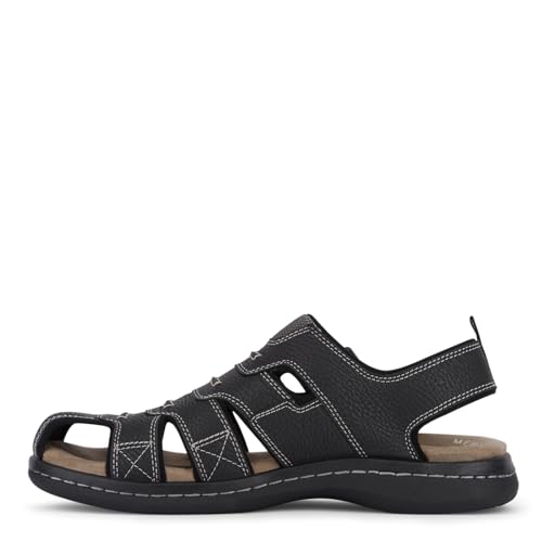 Dockers Men's Searose Sandal, Black, 14 M US - Image 4