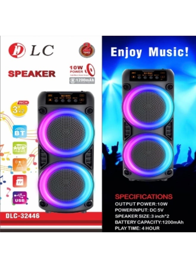 ال سي مكبر صوت متعدد الألوان DLC 32446