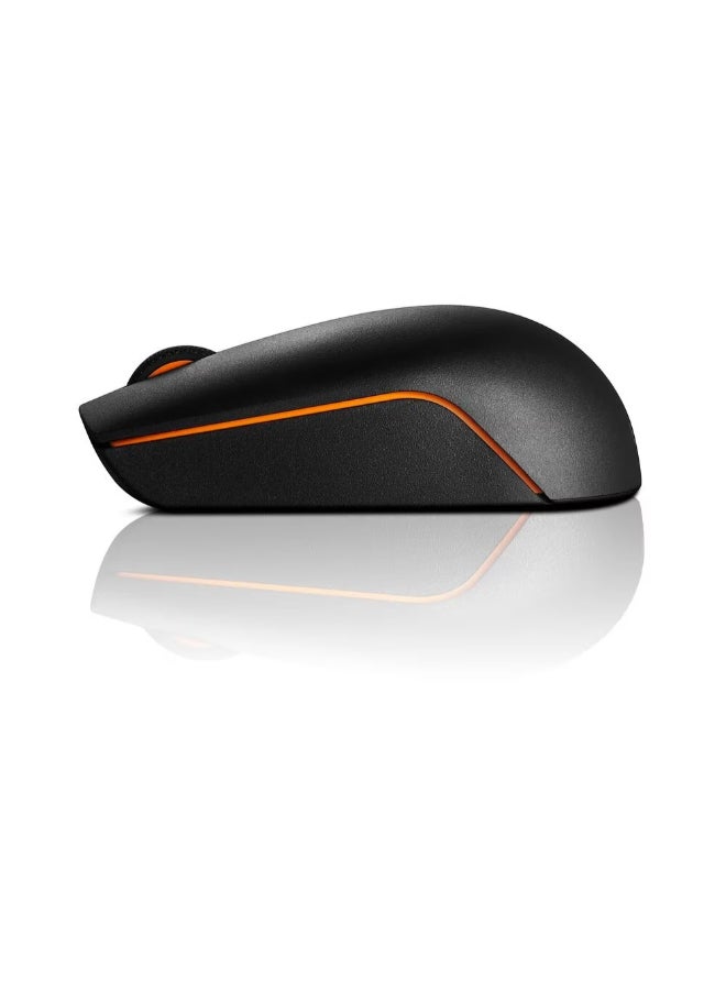Lenovo GX30K85315 300 Wireless Compact Mouse, Black - Image 4