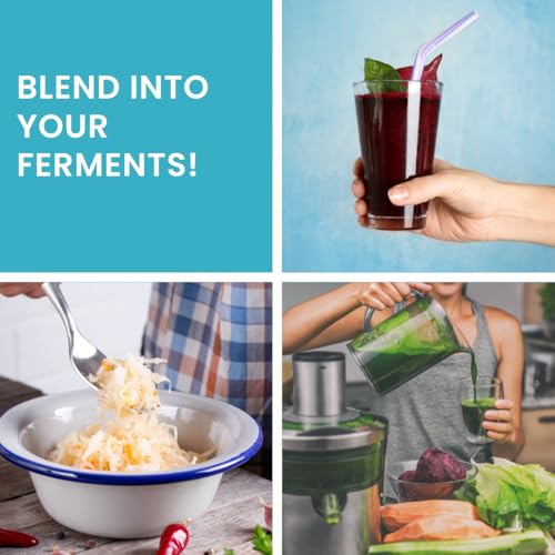 Gutbasket Ferment Boost (250g) - Prebiotic Blend to Enhance Fermentation of Kanji, Vegetable, Kefir | Boosts Probiotics & Improves Flavor | Supports Faster, Healthier Ferments | Vegan, Gluten-Free, Non-GMO - Image 3