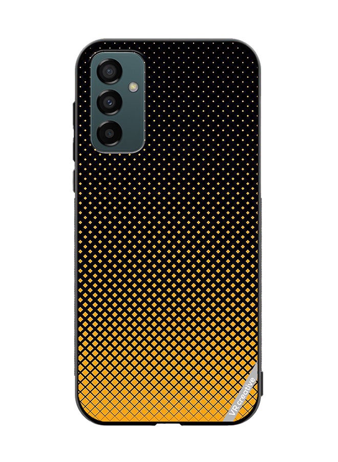 VR CREATIVE Protective Case Cover For Samsung Galaxy M23 Halftone Circle Background Design Multicolour - Image 1