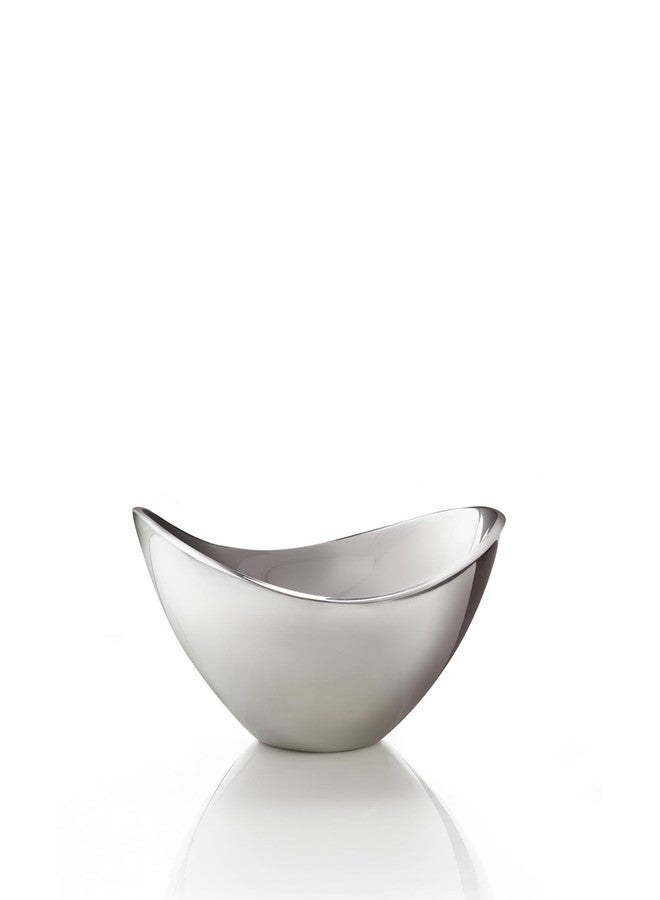 Nambe Nambé Butterfly Bowl - 6 Inch Small Decorative Accent Dish, Elegant Sculptural Design with Upward Curved Sides - Display Bowl for Candies, Keepsakes & Table Centerpiece, Alloy & Crystal - Image 1