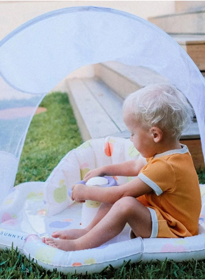 SUNNY LIFE Baby Playmat with Shade Apple Sorbet Multi