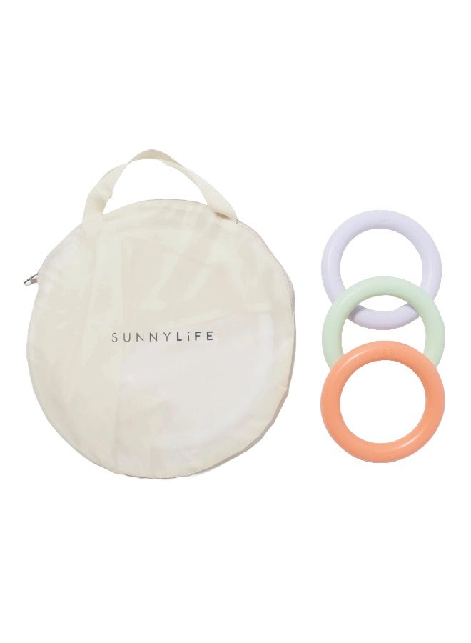 Baby Playmat with Shade – Apple Sorbet Multi | Portable Outdoor Playmat | Baby Floor Mat | Travel  Mat | Kids Activity Mat | Ground Mat for Outdoor Use