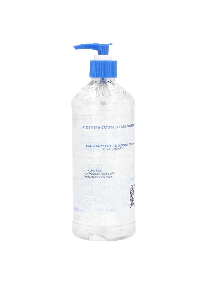 Fruit of the earth Fruit of the Earth, Aloe Vera, Crystal Clear Aloe Gel, Fragrance Free, 20 oz (567 g)  - Image 2
