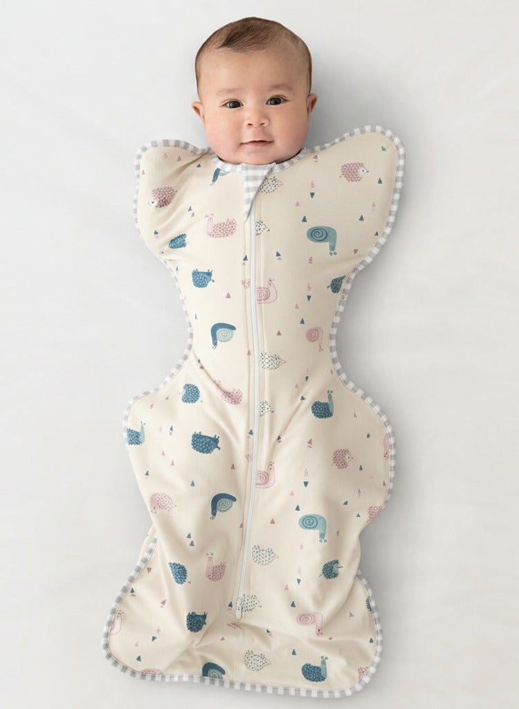 Y&D Cotton Baby Anti-surprise Swaddling Towel Sleeping Bag Baby Swaddle Sack Four Seasons Newborn Baby Anti-surprise Sleeping Bag Hold Infant Sleep Wrap Ultra-Soft Bamboo Swaddle Blanket Lightweight & Breathable Soft Bamboo Fabric Ideal for Newborns Reduces Startle Reflex Safe & Comfortable Sleep Perfect for Newborn Baby - Image 1