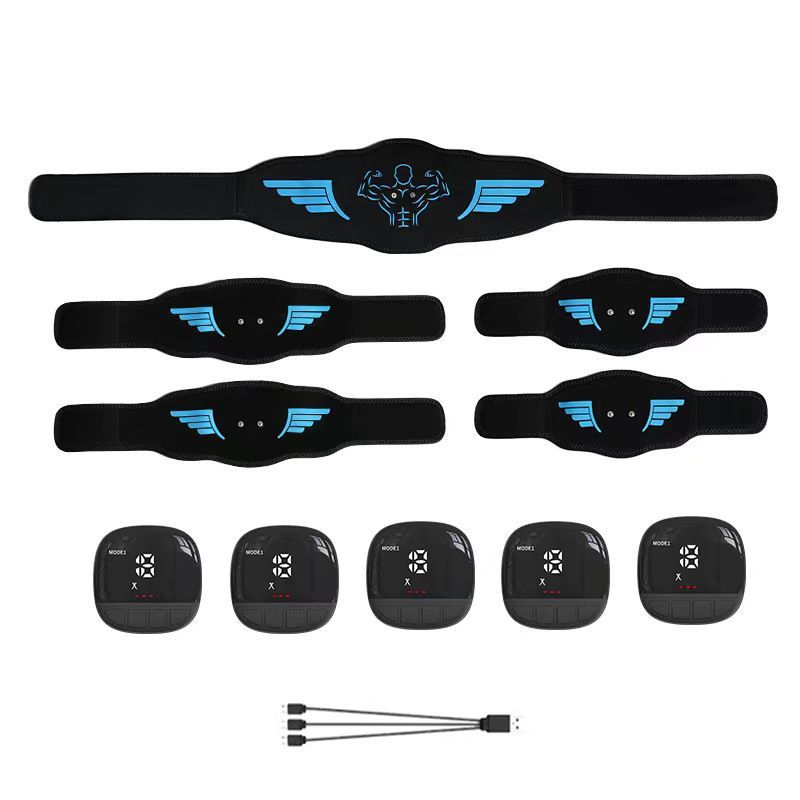 EMS Abdominal Belt 262*159*50CM Lightweight Foldable Design - Versatile Fitness Gear for On-the-go Fitness Enthusiasts & Home Workouts - Image 5