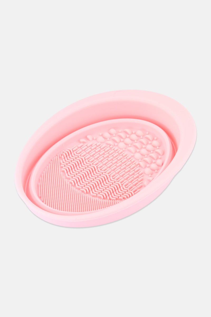 Olivia Rose Makeup Brush Cleaning Bowl, Pink - Image 3