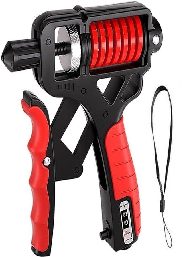 DYRROTH Stainless Steel,Rubber Dyrroth Weight Adjustable Hand Grip Strengthener with Counter,Hand Exerciser,Anti-Slip Hand Trainer for Strength, Forearm Training (5 Kg to 100 Kg),?Multi-Color - Image 1