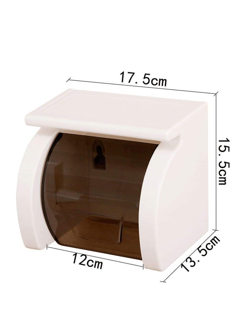 Kepzell - Kepzell Toilet Paper Holder 100 Waterproof with Storage Rack and Mobile Stand for Bathroom Pack of 1 Model 4 - Image 1