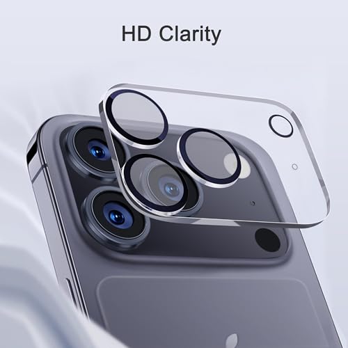 Ailun 3 Pack Camera Lens Protector for iPhone 17 Pro,Tempered Glass,9H Hardness,Ultra HD,Anti-Scratch,Case Friendly,Does not Affect Night Shots[Not for iPhone 17/17 Pro Max/iPhone Air] - Image 3