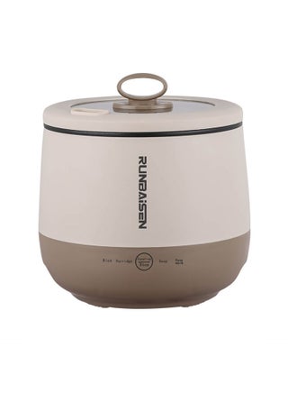 Portable Mini Rice Cooker, 1.8 Litre Small Electric Hot Pot Ramen Cooker, Travel, Office, Multifunctional, For Cooking Rice, Soup, Dormitory for 1-2 People, Light Brown - pzsku/Z50567CA034A64E67B8A9Z/45/1746391494/6ceb770b-51d2-4b2d-8bf1-56fdf3c480be