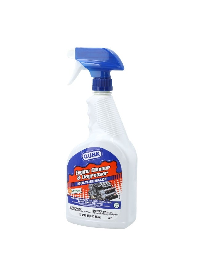 Gunk Highly Effective Formulation Engine Spray Cleaner and Degreaser 32 fl.oz EBT32 - Image 3