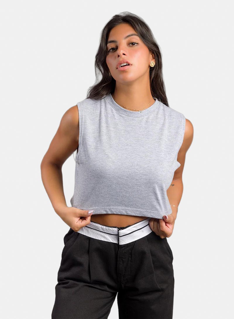 Stache Basic Crop Top - Image 3