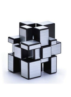 Mirror Cube 3X3X3 Silver Sticker Magic Cube Black 3X3 Silver Mirror Blocks Speed Cube Mirror Cube 3X3X3 Speed Cube