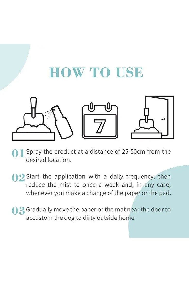 Bioline Puppy Training Spray 120ml | Indoor & Outdoor Urination Spot Attractant for Effective Puppy House Training - Image 3