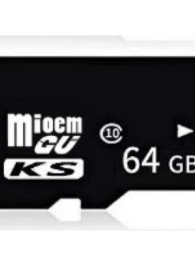 Tf Memory Card High-speed 64g8g16g32g Storage Card SD Card For Driving Recorder Memory Card-Color:Black-Capacity:64GB