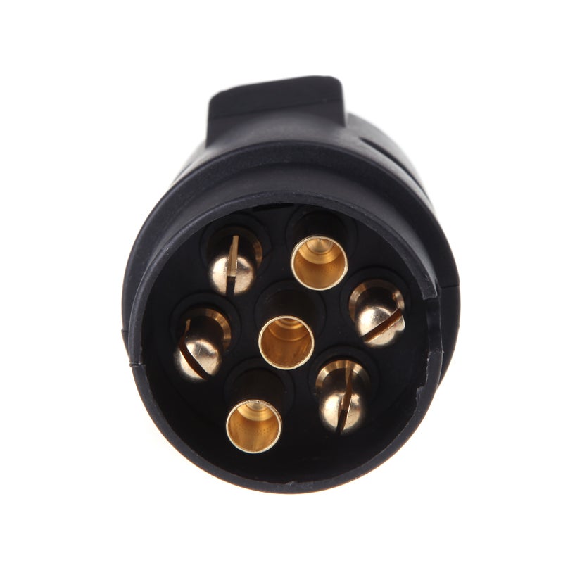 Tirol 7-Pin Trailer Plug 7-Pole Wiring Connector 12V Towbar Towing Caravan Truck Plug N Type Trailer End  Plastic - Image 5