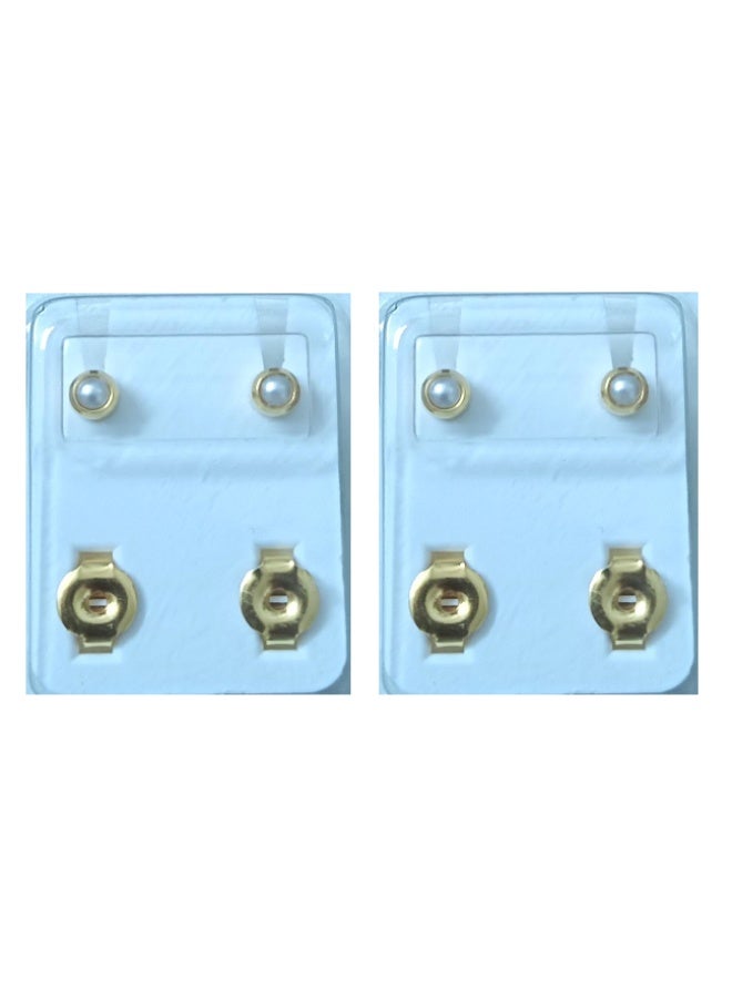 Medisystem 2-piece Sterilized Ear Piercing Studs