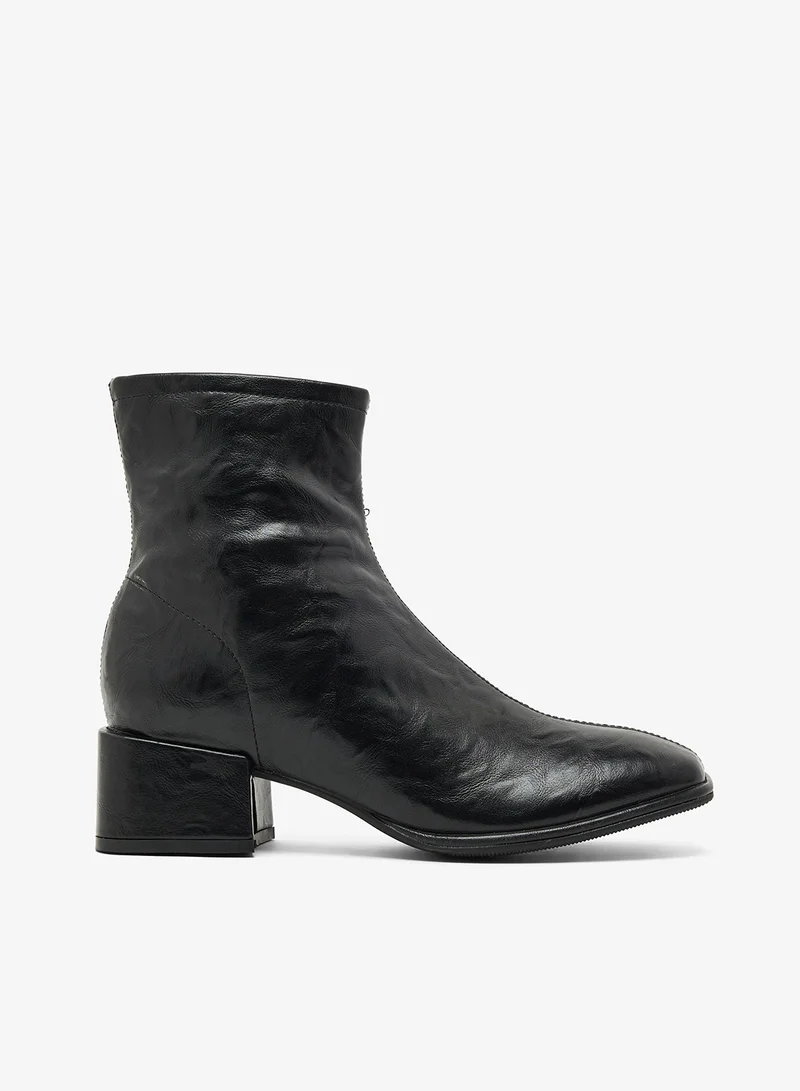 ELLA Block Heel Chelsea Boots