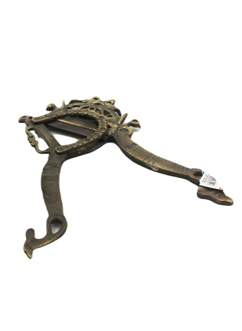 Antique Museum Handmade Antique Brass Nut Cutter 