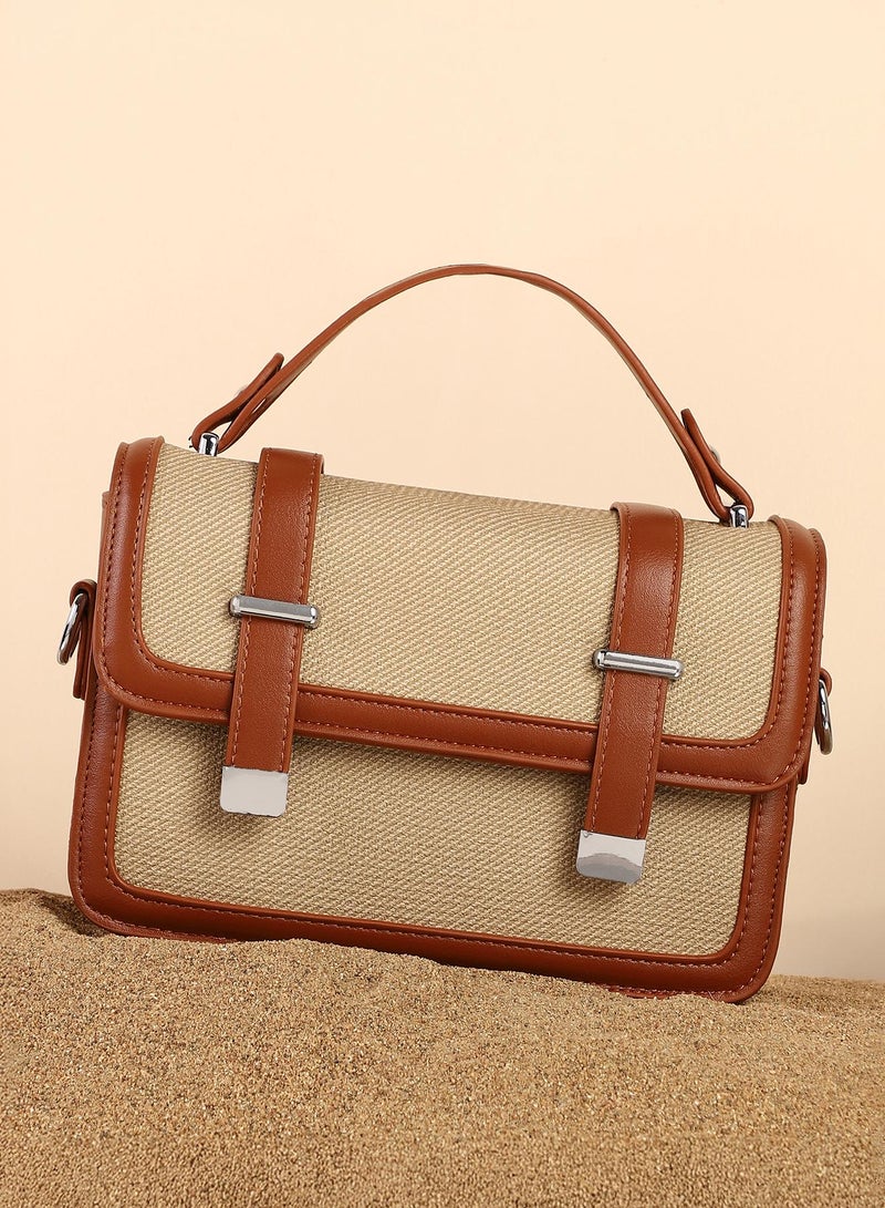Haute Sauce The Linea-Block Hand Bag  - Image 1