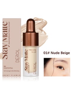 DEROL Awakening Moment Flawless Concealer, Hydrating and Full-Coverage Corrector Stick, Long-Lasting Multi-Use Contouring and Highlighting Makeup, 3.5ML  - Image 1