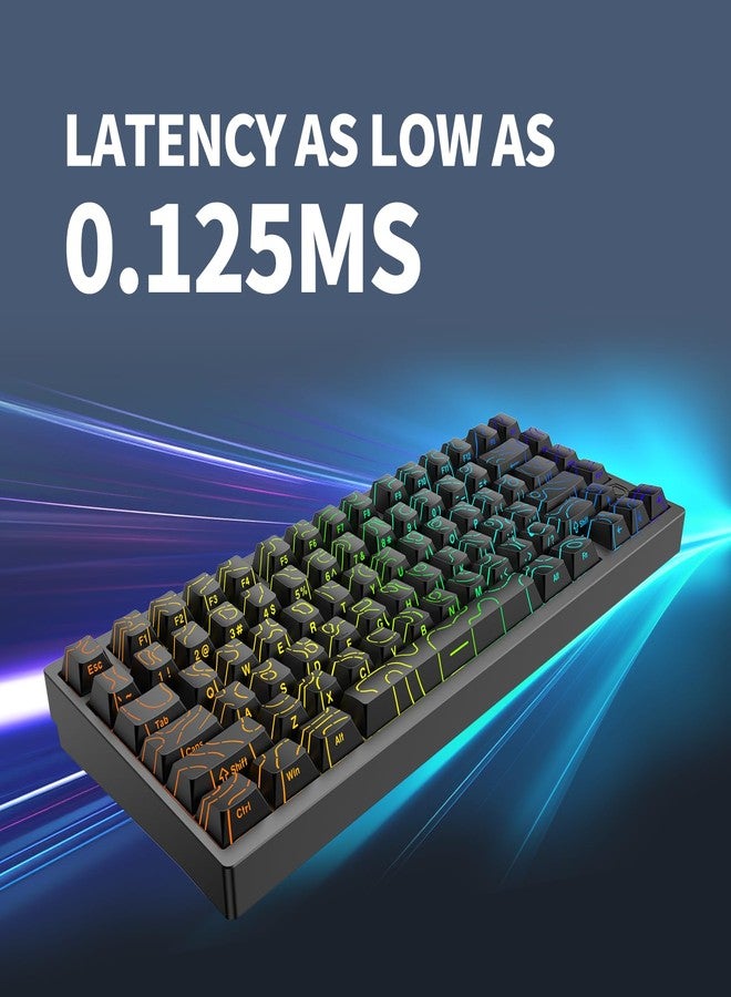 IROK MG75PRO 81 Keys Wired Magnetic Switch Mechanical Keyboard, Hall Effect, 8KHZ/ARGB/CNC Aluminum, Gasket Structure Gaming Keyboard(Black) - Image 5