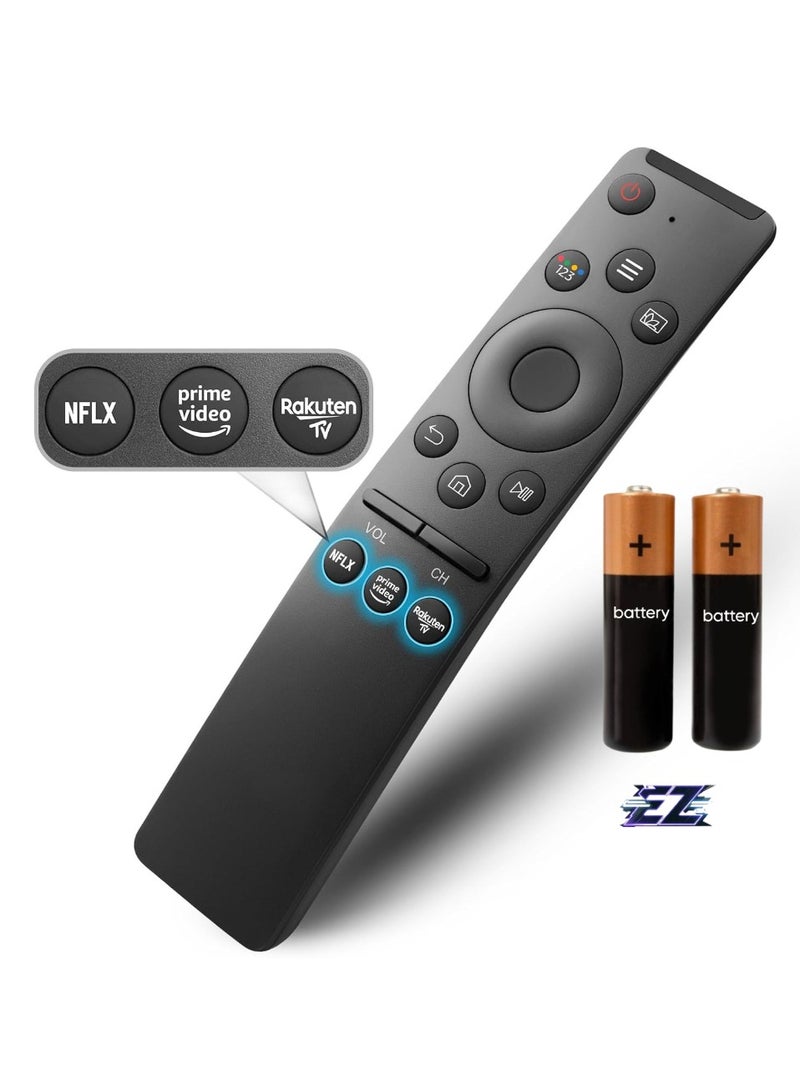 ELTRAZONE Universal Replacement Remote Control for Samsung TV, Compatible with Samsung QLED, UHD, SUHD, HDR, LCD, LED, HDTV, Curved, Frame 4K, 8K, 3D TVs – With Battery - Image 1