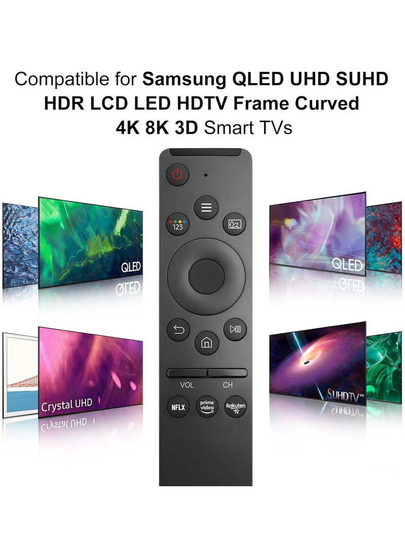 ELTRAZONE Universal Replacement Remote Control for Samsung TV, Compatible with Samsung QLED, UHD, SUHD, HDR, LCD, LED, HDTV, Curved, Frame 4K, 8K, 3D TVs – With Battery - Image 3