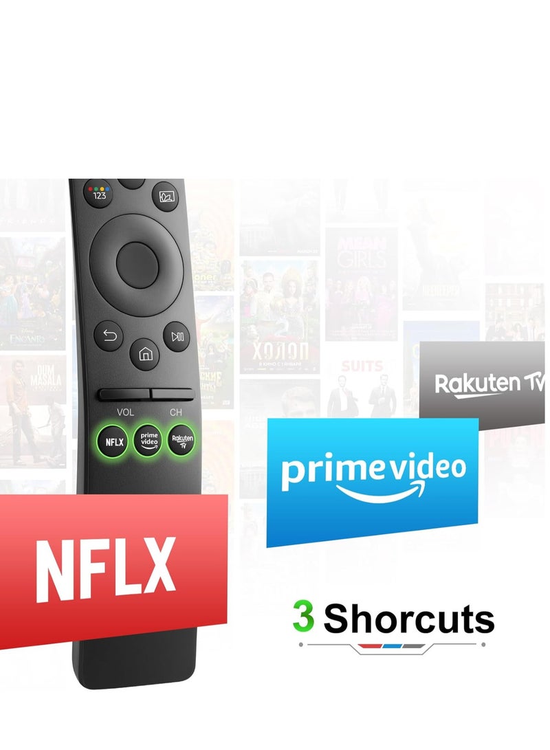 ELTRAZONE Universal Replacement Remote Control for Samsung TV, Compatible with Samsung QLED, UHD, SUHD, HDR, LCD, LED, HDTV, Curved, Frame 4K, 8K, 3D TVs – With Battery - Image 4