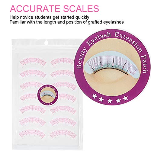 Zetiling 175 Pairs Eyelash Extension Sticker, Professional Eye Positioning Tips for Individual Lash Extensions, Mapping Pads, Isolation Graft Tool - Image 5