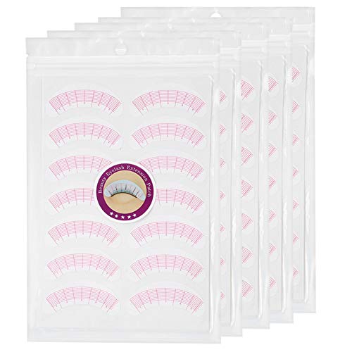 Zetiling 175 Pairs Eyelash Extension Sticker, Professional Eye Positioning Tips for Individual Lash Extensions, Mapping Pads, Isolation Graft Tool - Image 1