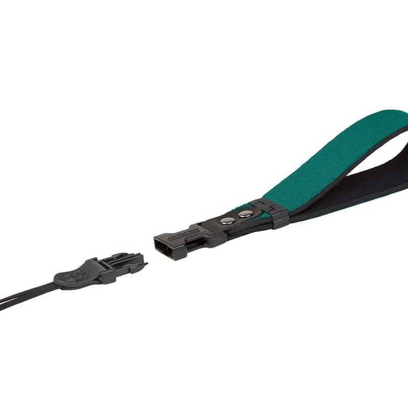 OP/TECH USA SLR Camera Wrist Strap – Neoprene Quick Release Strap for DSLR, Mirrorless & Film Cameras – Thin Vintage-Style Camera Holder Accessory - (Forest Green) - Made in USA - Image 4