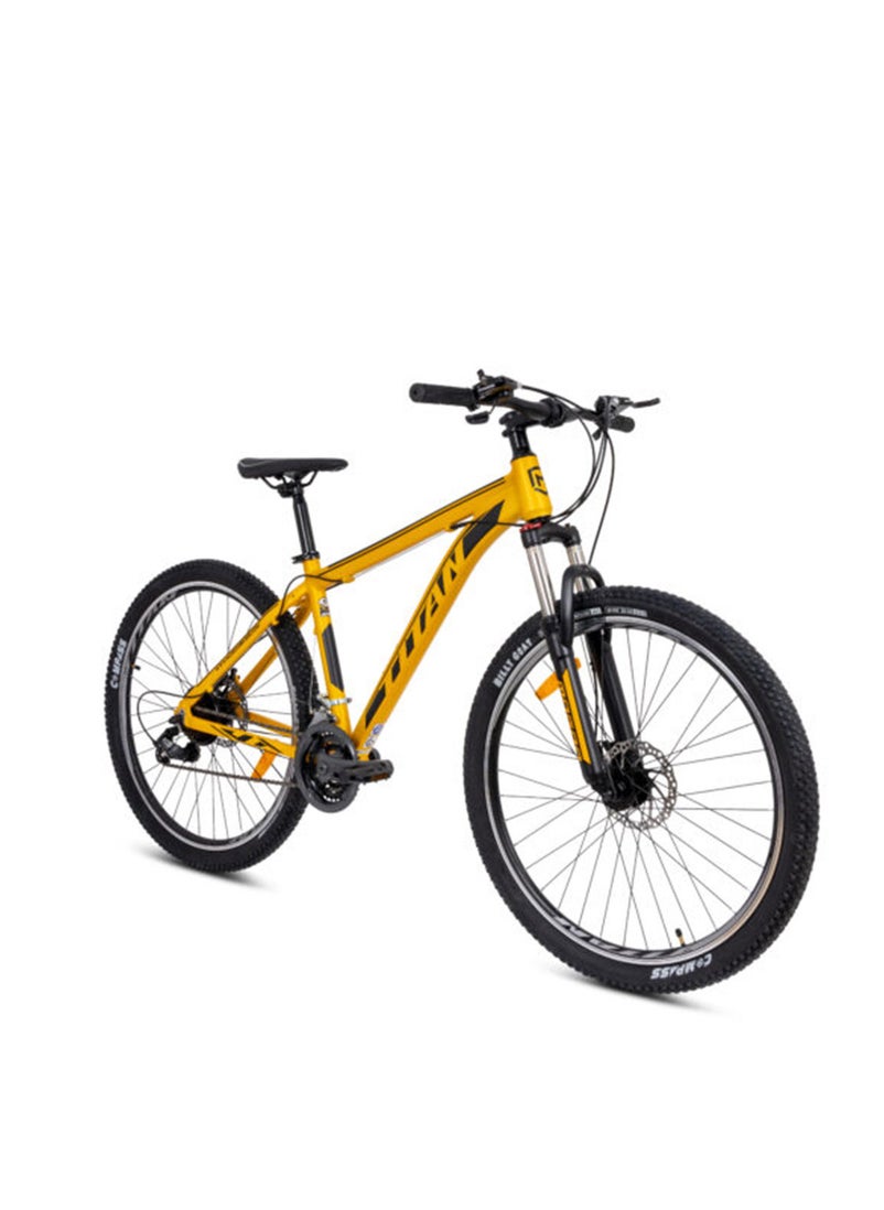 MOGOO Titan Mountain Bike 29 Inch, Yellow  - Image 2