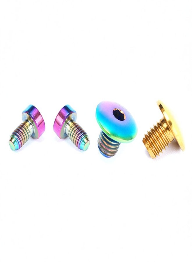 RISK 4PCS TC4 Titanium Bike Hydraulic Brake Cylinder Bolts Bicycle Brake Cylinder Screw - Image 5