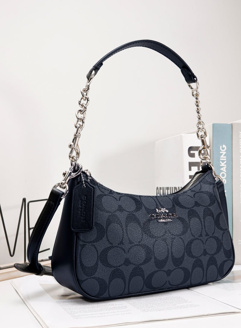 COACH Store coach classic logo TERI shoulder bag, crossbody bag, handbag - Image 2