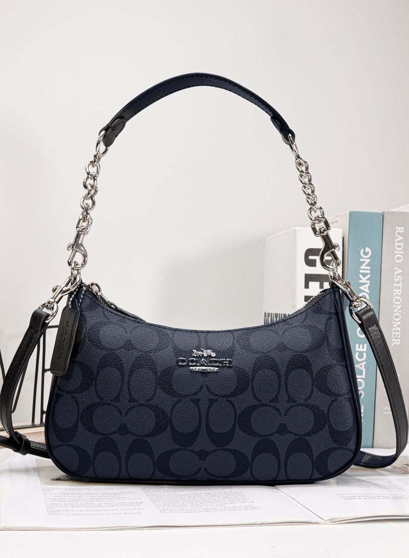 COACH Store coach classic logo TERI shoulder bag, crossbody bag, handbag - Image 1