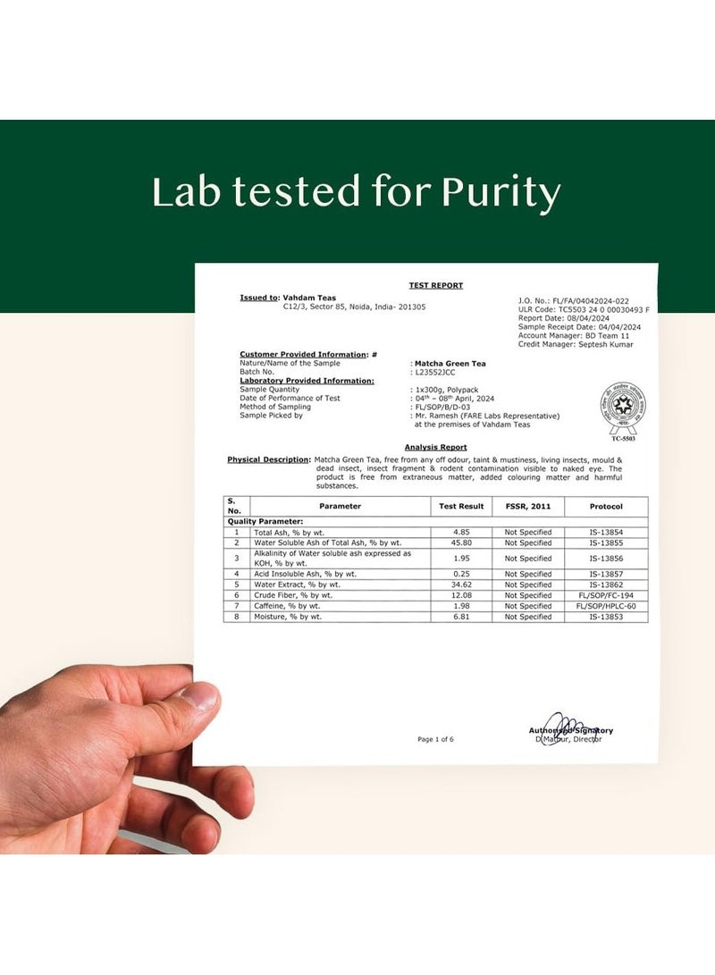فادام مسحوق شاي ماتشا أخضر ياباني معتمد من اليابان 50 جم 25 حصة 100 في المئة ماتشا أصلي نقي 100 في المئة مع مضادات أكسدة عالية من أوجي كيوتو اليابان - Image 4