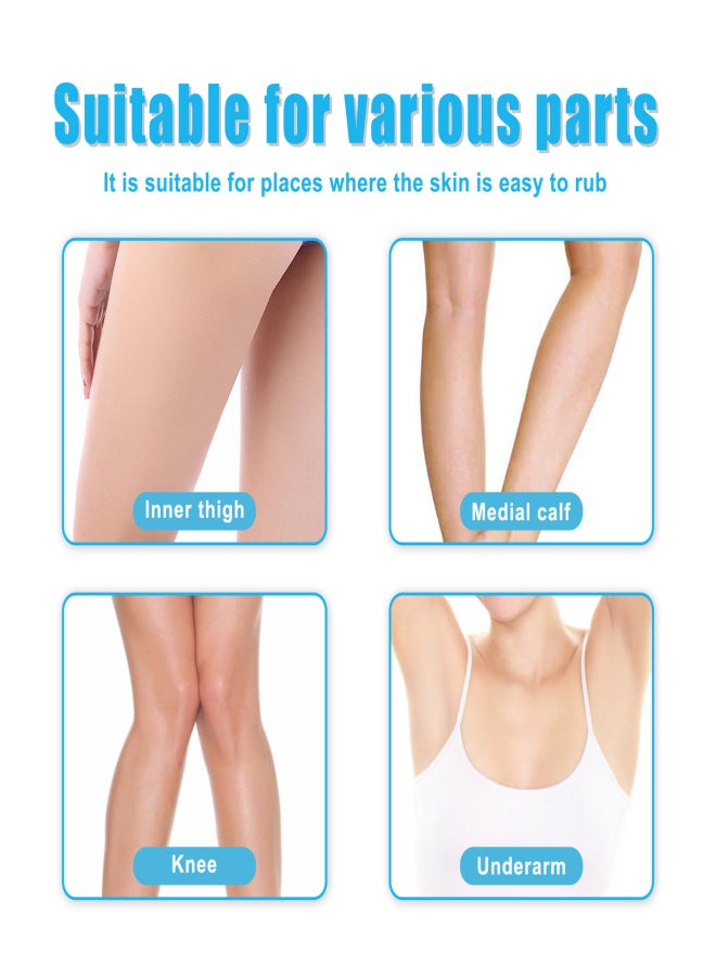 إيلهو مجموعة EELHOE من 10 قطع من لصقات الفخذ المقاومة للتآكل، مرنة ومريحة ولاصقة ومقاومة للماء، مناسبة للفخذ والساق والإبط - Image 5