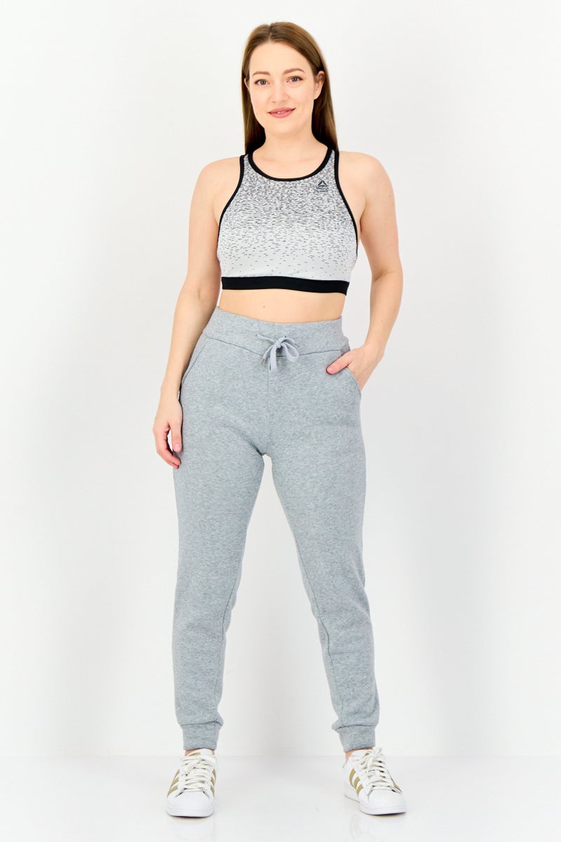 Reebok سوتيان رياضي خفيف مبطن بشعار العلامة التجارية للنساء، متعدد الألوان - Image 4