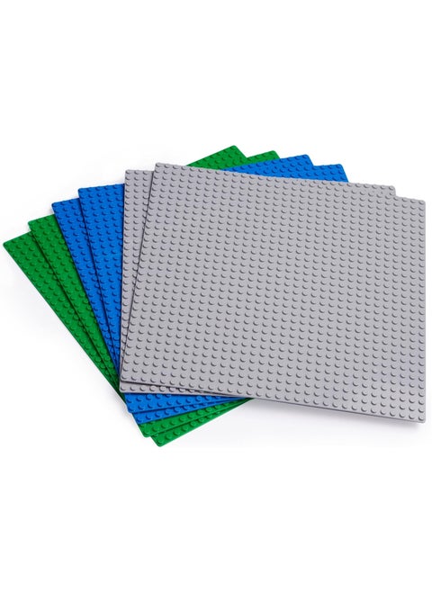 Classic Building Block Base Plates Compatible with All Major Brands 60*60cm Assorted Color Base Plates "Grey"