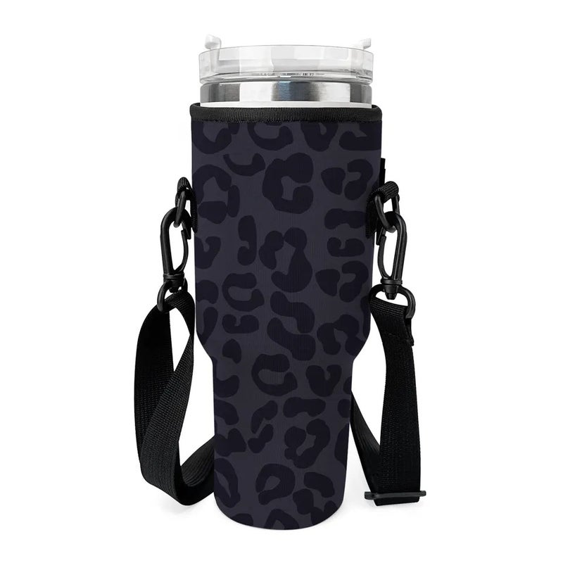 New 40Oz Thermos Cup Cover Outdoor Sports Portable Cup Diving Material Crossover Bottle Cover Portable Cup Insulation Cover - Image 4